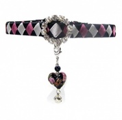 Glamorous Cat Collar with Heart Pendant